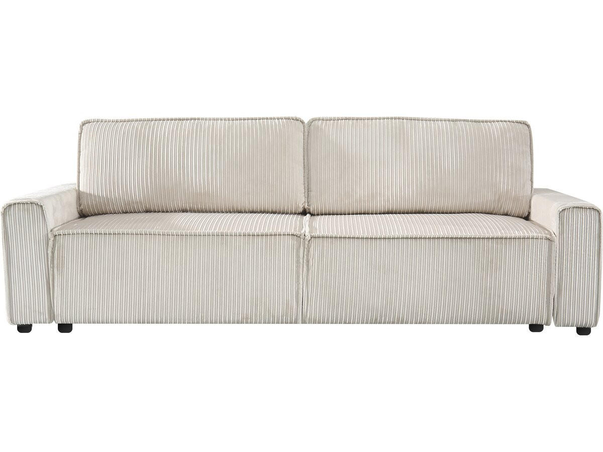 SCHLAFSOFA Montaigne Beige - Beige, Textil (245/88/102cm) - Habitat Garten
