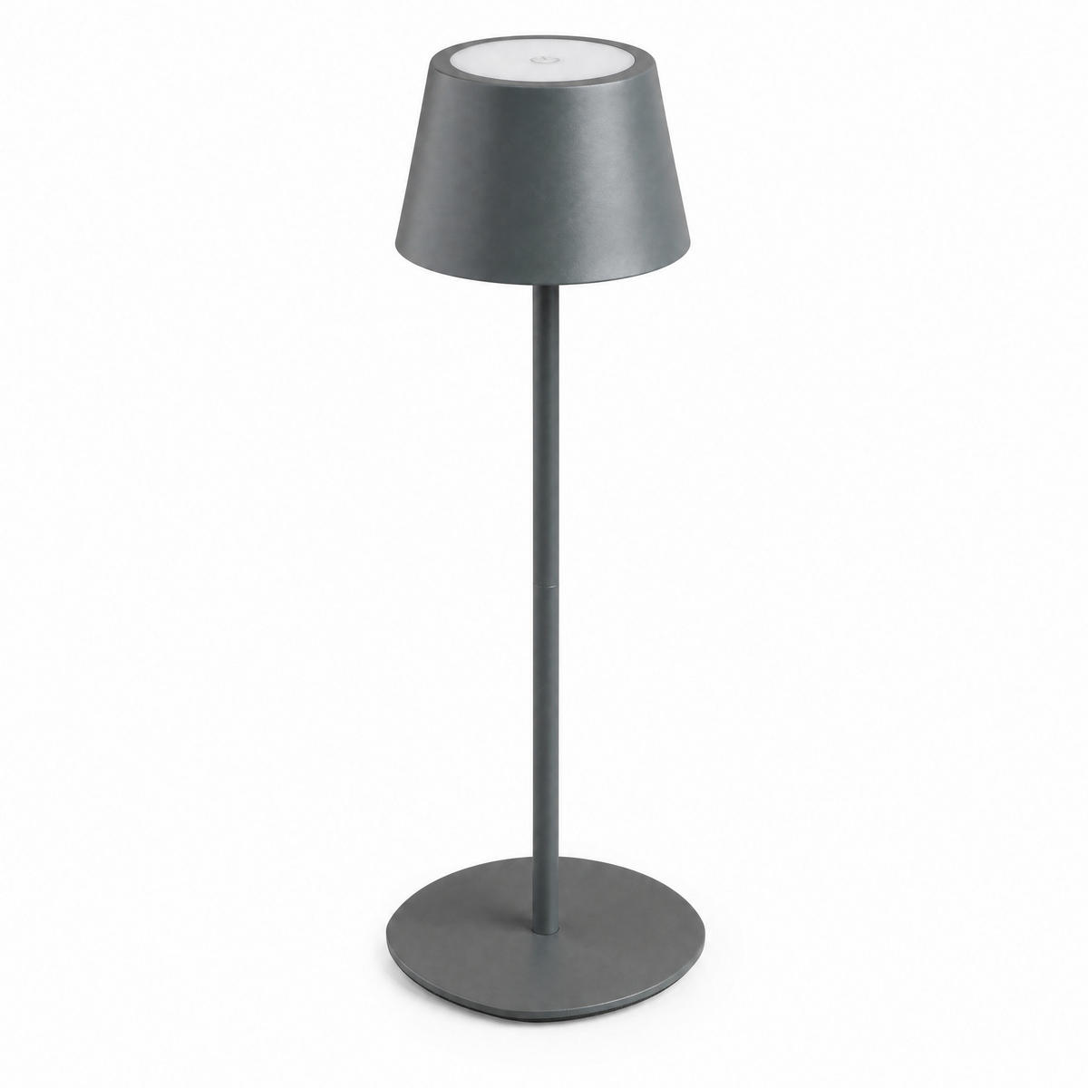 LED Tischlampe 3 in 1 Grau max. 45cm hoch - Grau, Kunststoff (11/11/45cm) - Northpoint