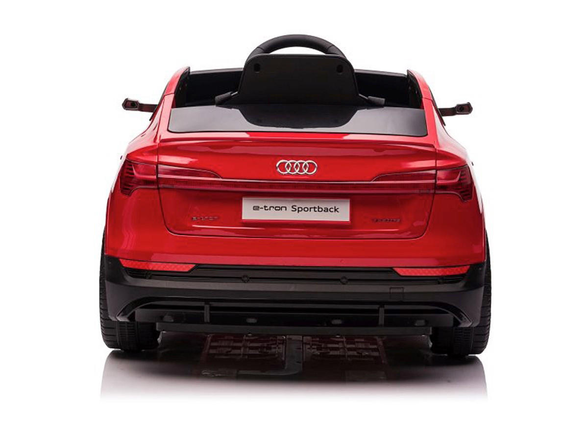 KINDER ELEKTROAUTO Audi e-tron rot - Rot, Kunststoff (108/60/47cm) - TPFLiving