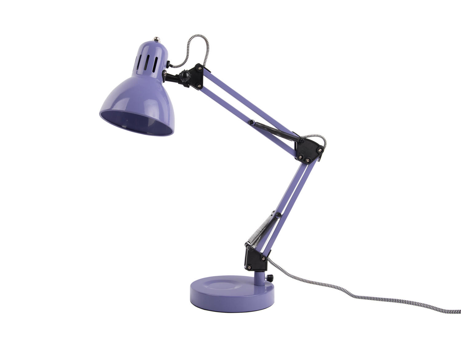 TISCHLAMPE Funky Hobby 15/15/52 cm - Lila, Metall (15/15/52cm) - Leitmotiv
