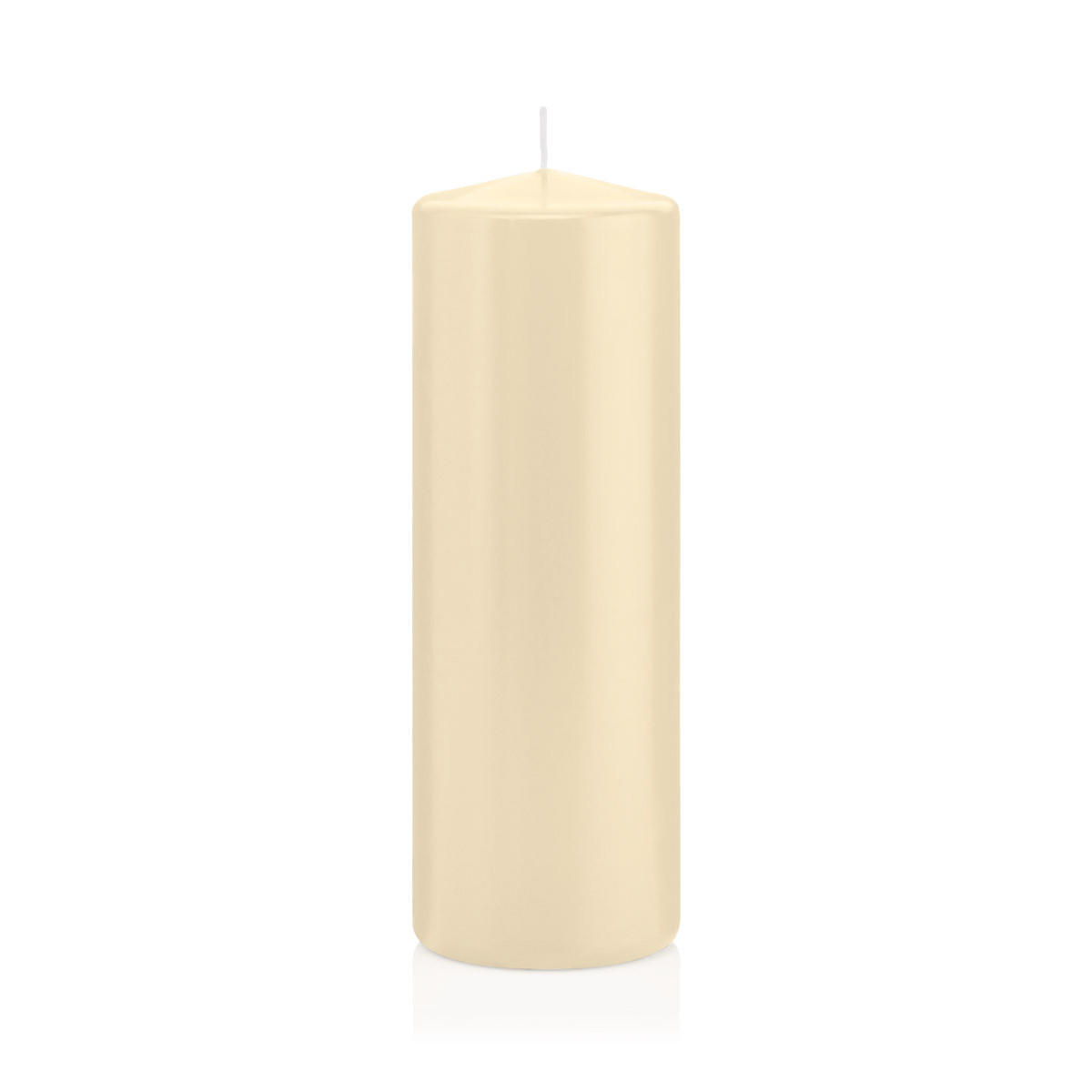 Wiedemann Kerzen Stumpenkerzen Beige 20 cm