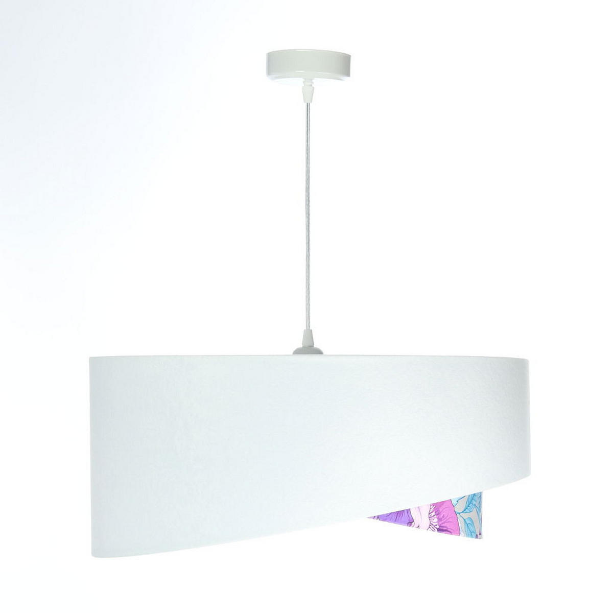 HÄNGELEUCHTE Lila 50/23 cm - Lila, Kunststoff (50/1/23cm) - ONZENO