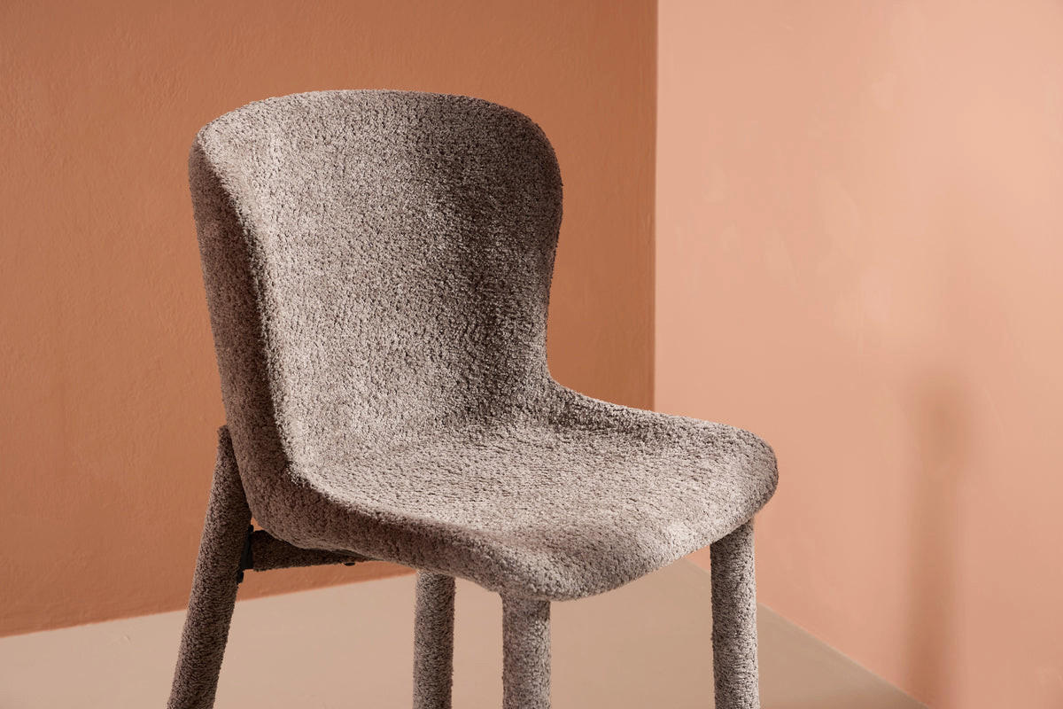 ESSZIMMERSTUHL Pami 2er Set - Braun, Textil (54/83/52cm) - kommodly