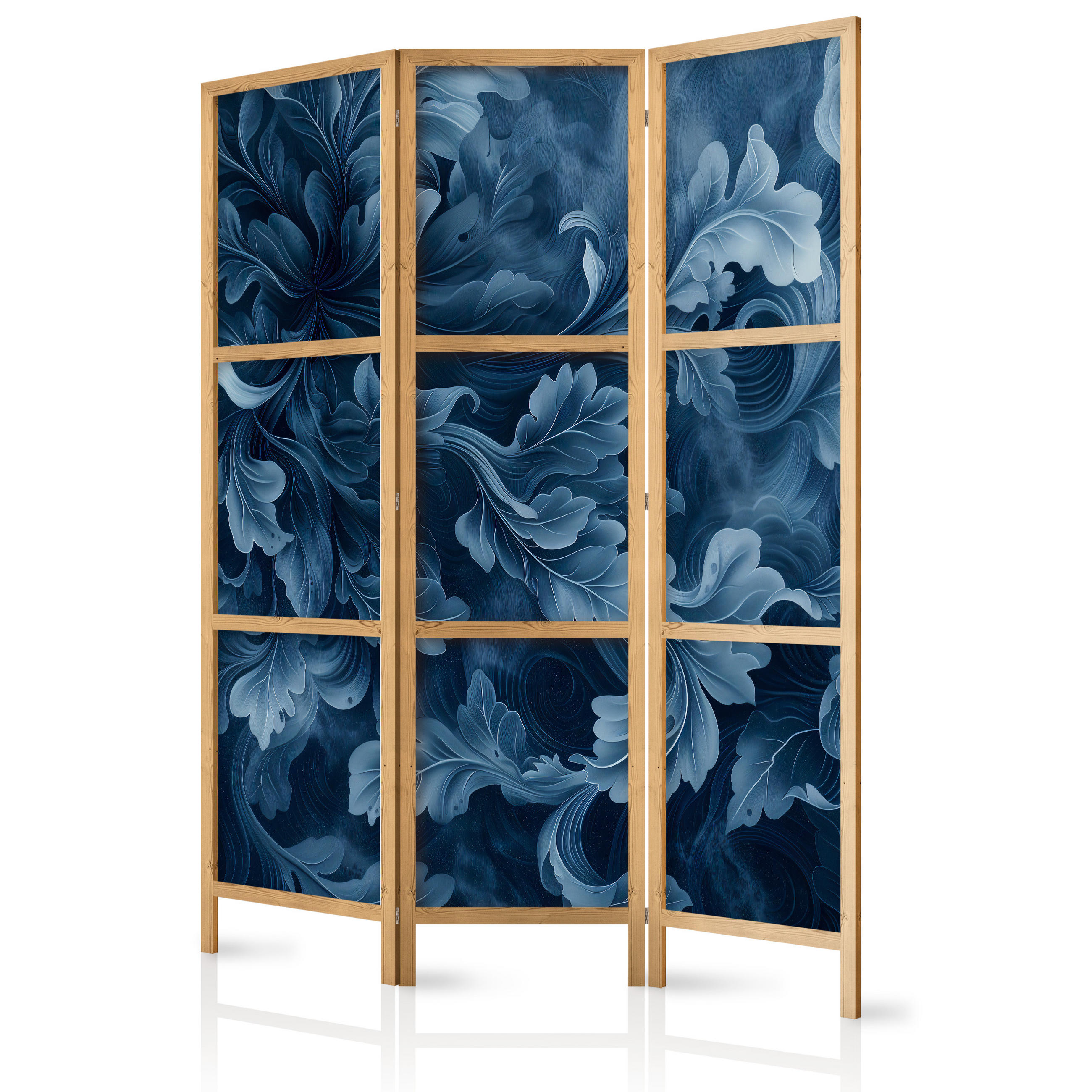 Muralo Paravent Blau 135x172x3 cm