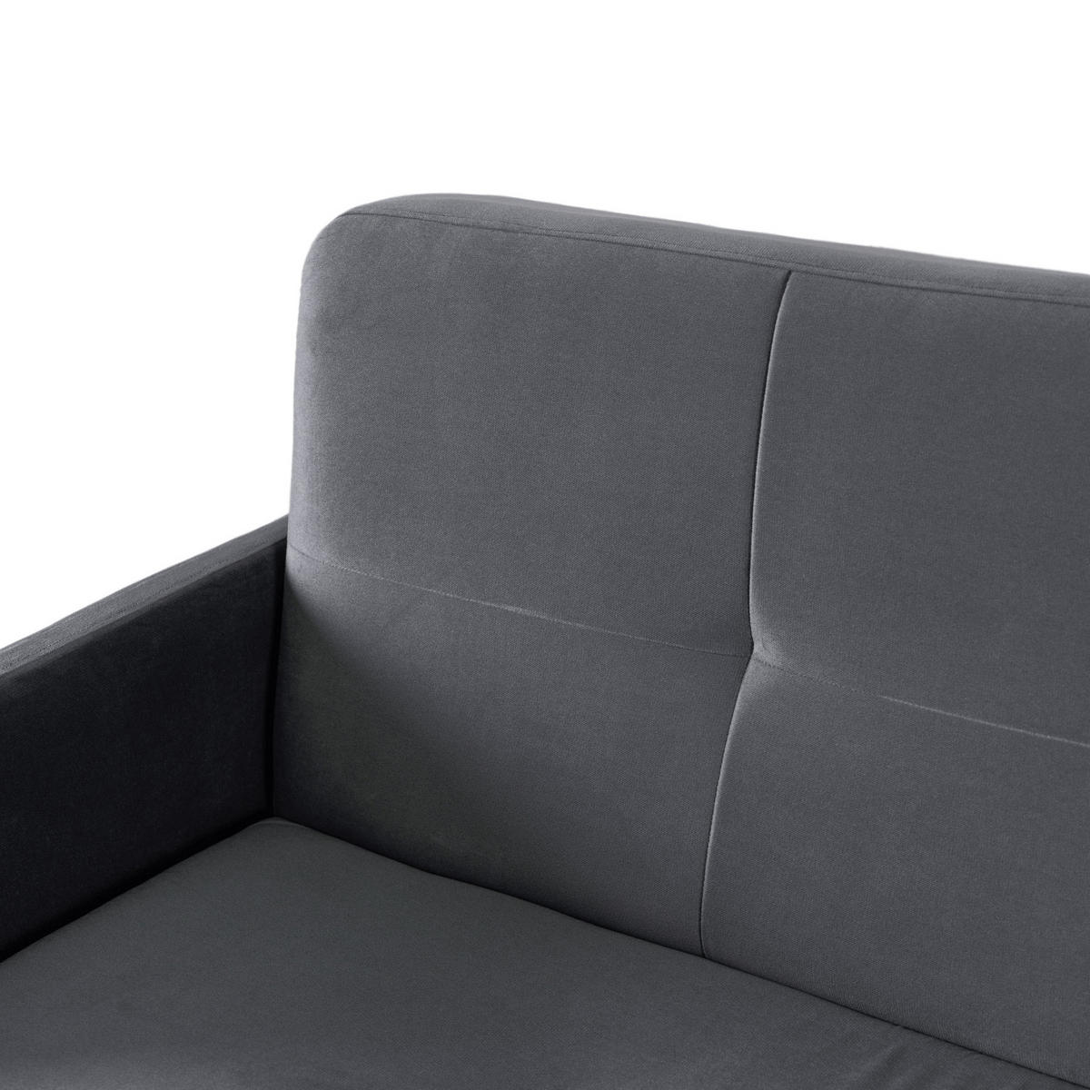 SCHLAFSOFA CUBA ausziehbar Zweisitzer Grau - Grau, Holz/Textil (199/96/85cm) - makarowski meble