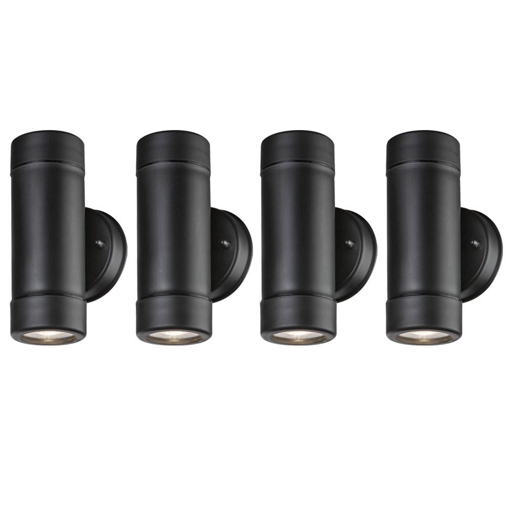 XXXLutz Aussen-Wandleuchte Schwarz 8x16x8.6 cm