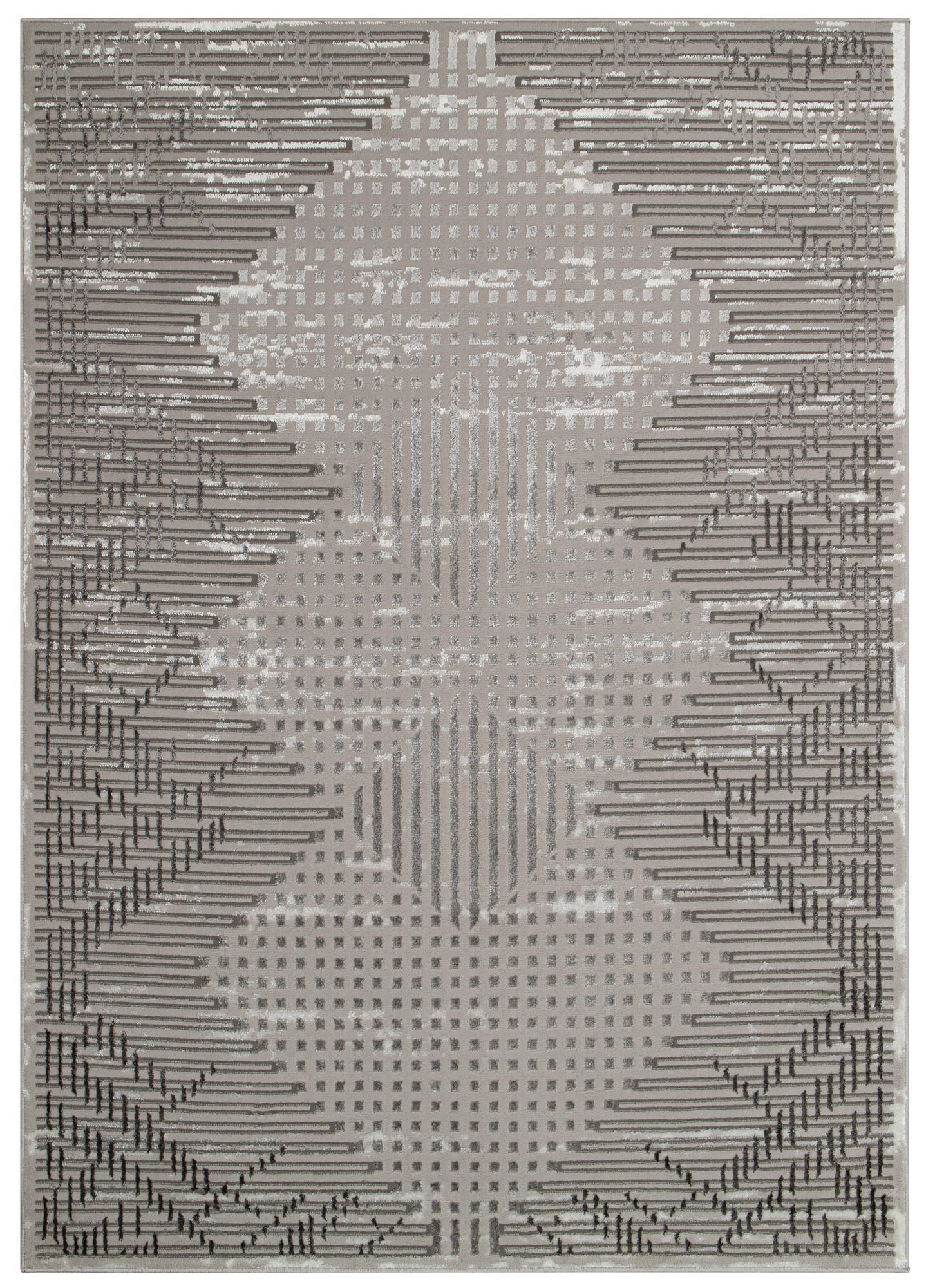 TEPPICH CRYSTAL Grau 250/350 cm - Grau, Textil (250/350cm) - Tapiso