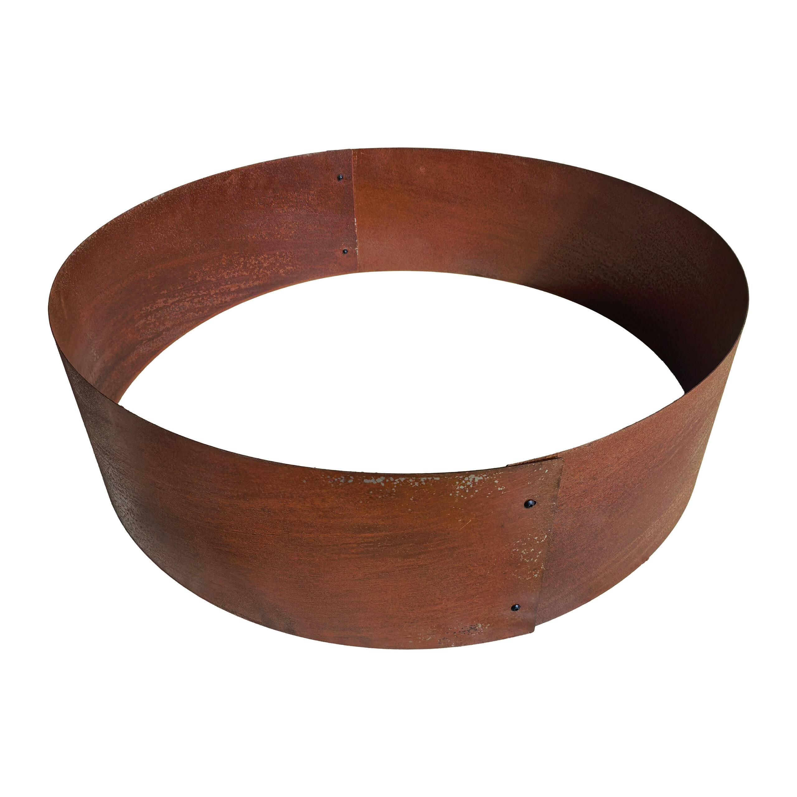 PFLANZRING Rostbraun Cortenstahl 20x70 cm - Kupferfarben, Metall (70/20/70cm) - Relaxdays
