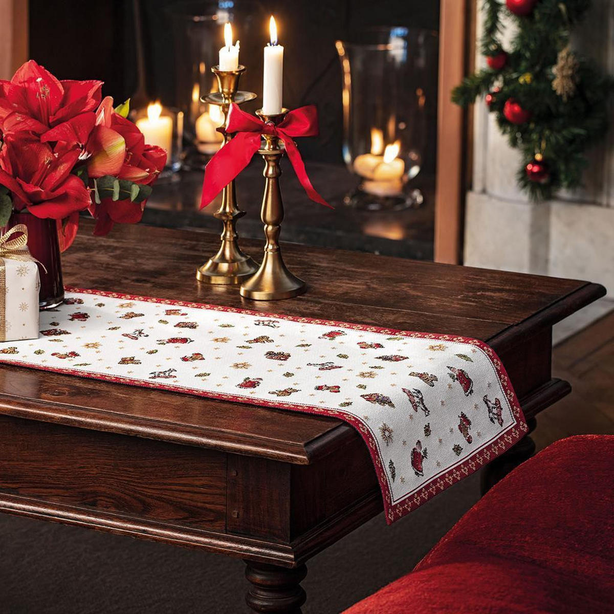 LÄUFER L Toy's Delight Gobelin bunt 96 x 32 x 0,2 cm 4er Set - Multicolor, Textil (32/1/96cm) - Villeroy & Boch