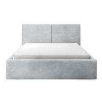 POLSTERBETT Farese Hellgrau Cordbezug 160 cm - Hellgrau, Textil (160/200cm) - Selsey
