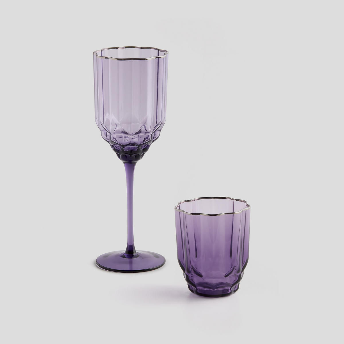 WEINGLAS Flavia - Violett, Glas (0.4L) - home&you