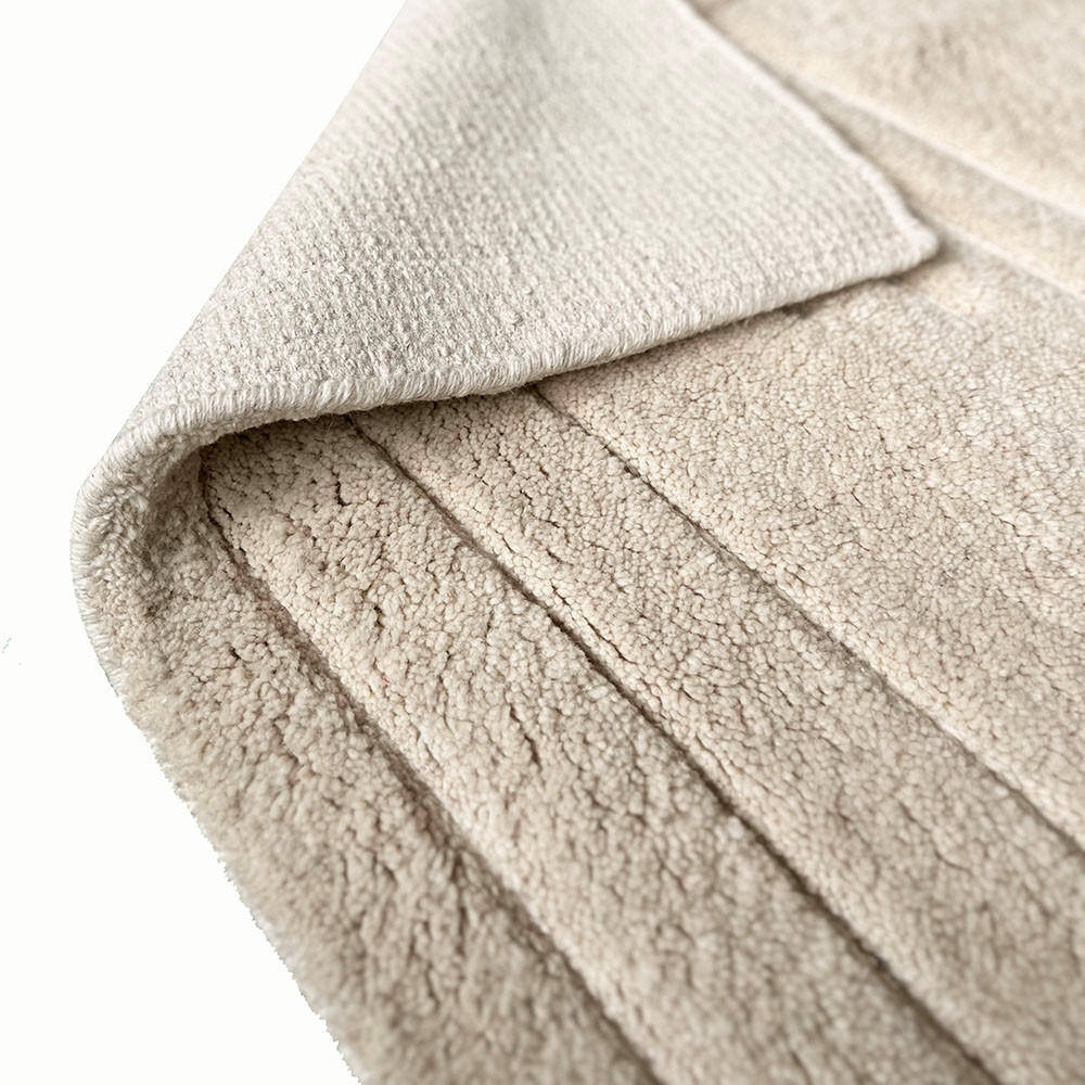 WOLLTEPPICH Deco Line cremefarben 160x230 - Weiß, Textil (160/230cm) - Malagoon