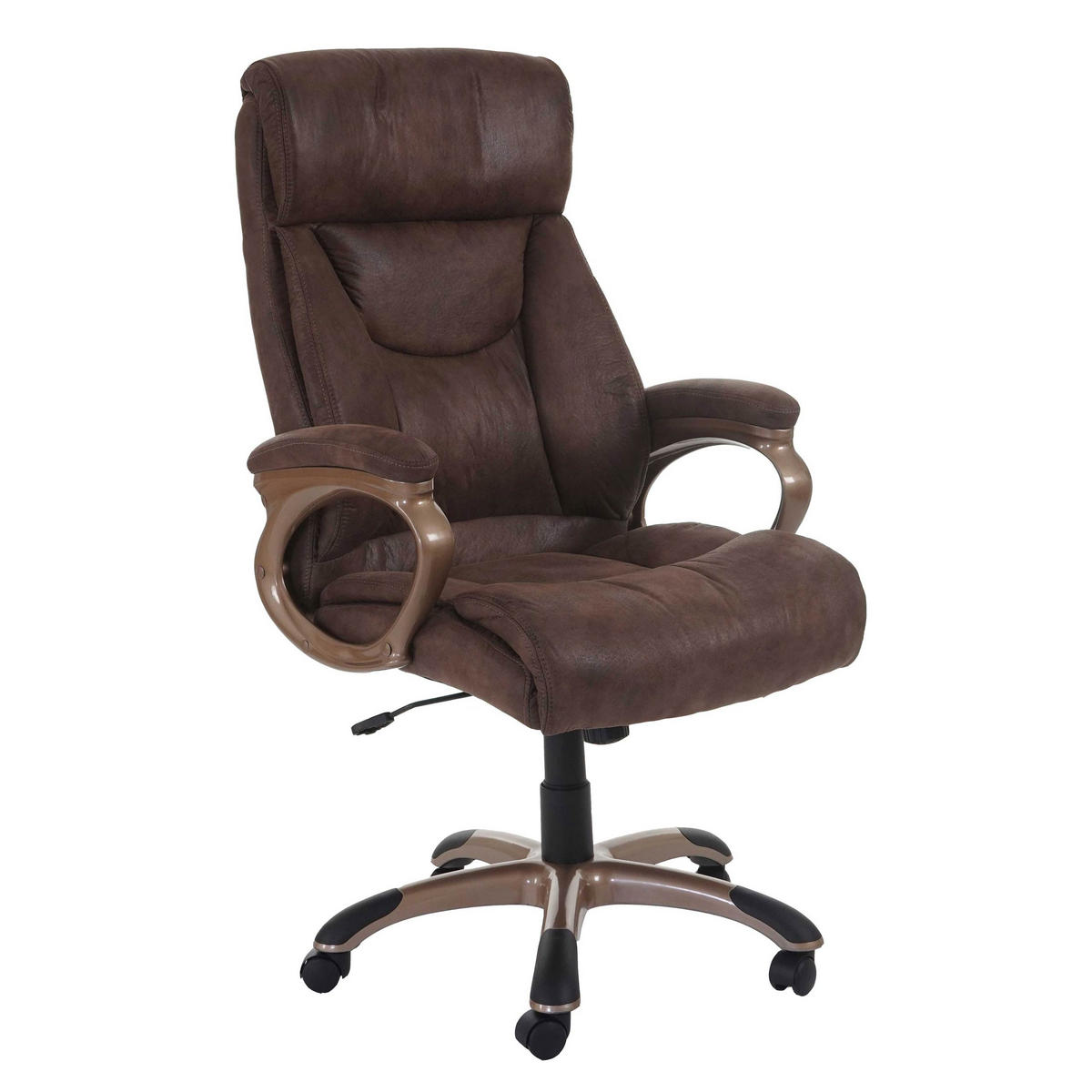 BÜROSTUHL Braun - Braun, Textil (68/120/74cm) - MCW