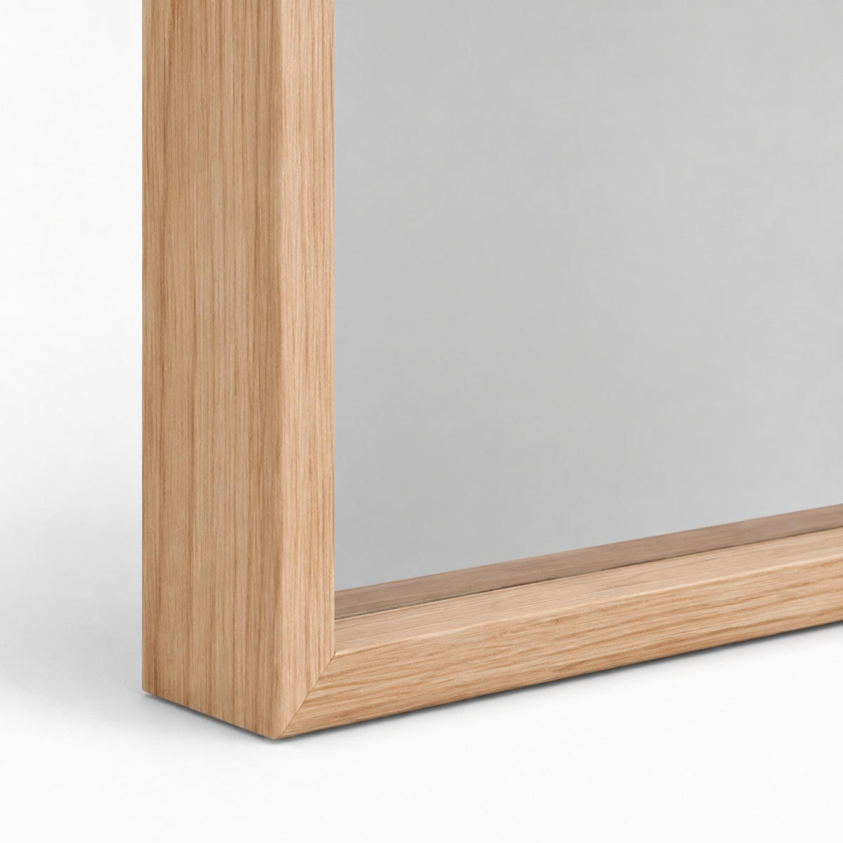WANDSPIEGEL mit MDF-Rahmen 40/5,5/150 cm - Beige, Glas (5.5/150/40cm) - Home Styling Collection