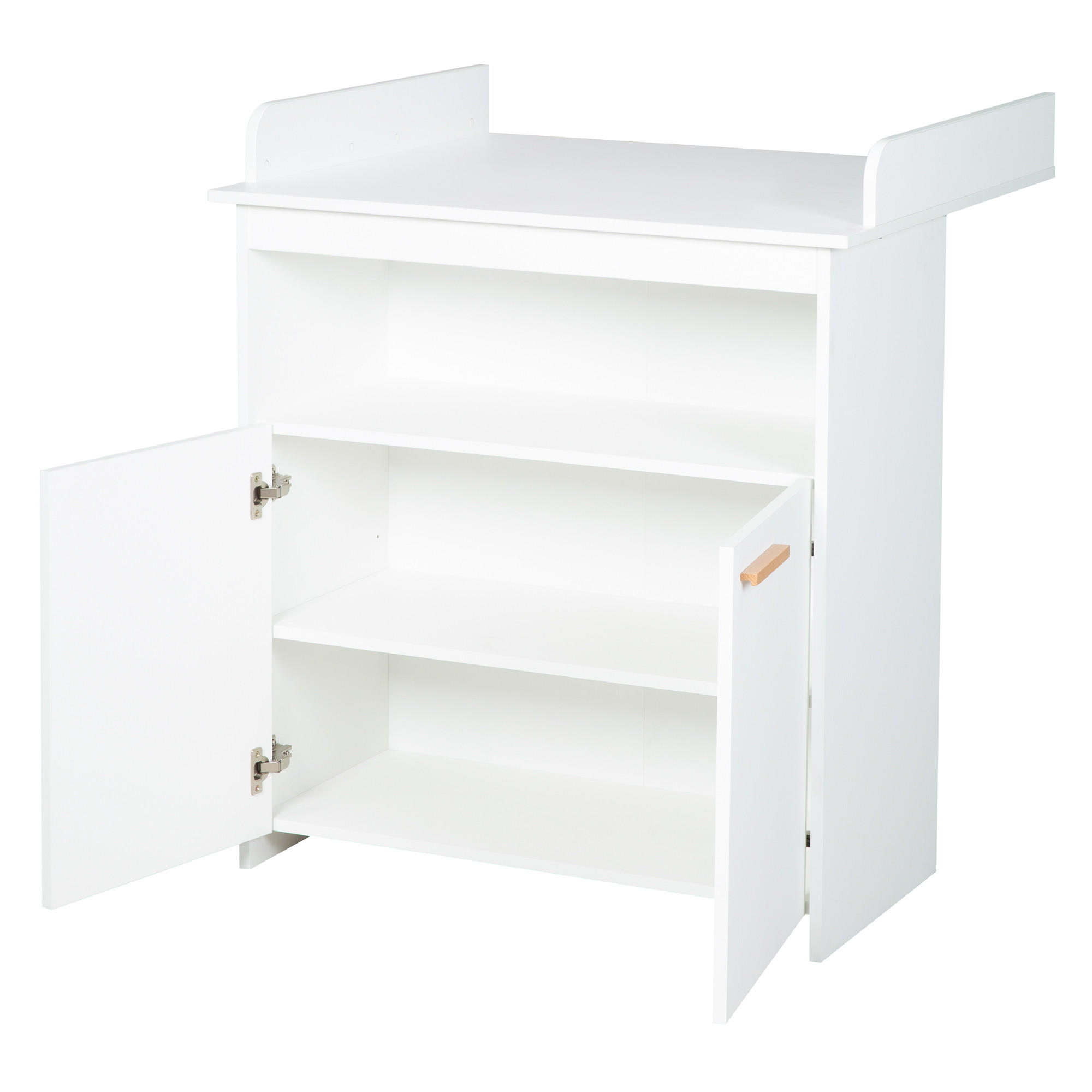 WICKELKOMMODE Anton - Weiß, Holz/Holzwerkstoff (88/97.5/75cm) - Roba