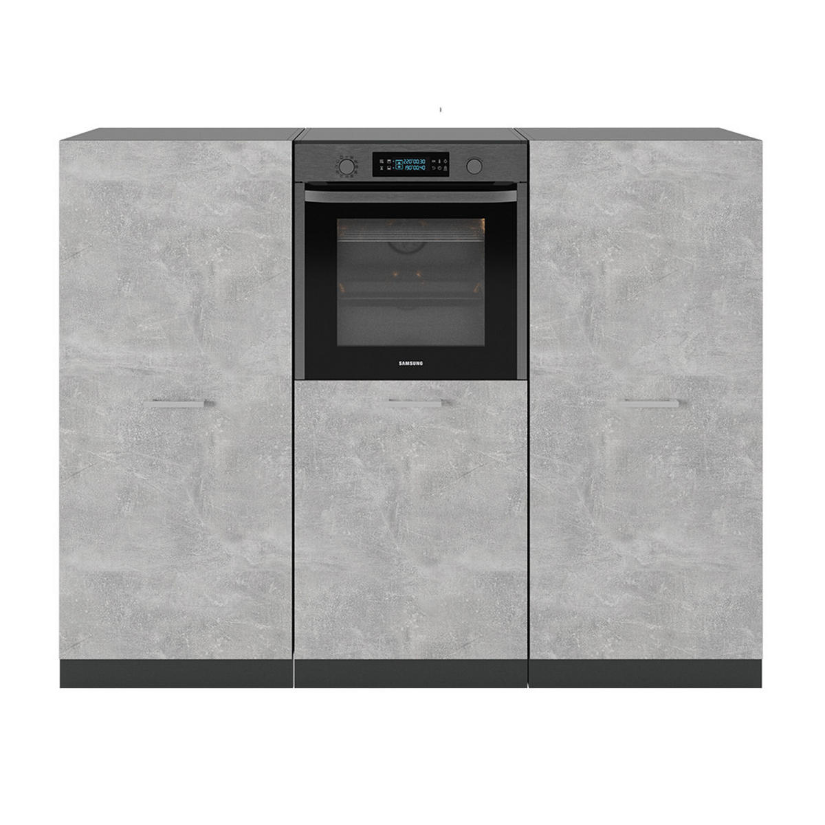 Anthrazit/Grau, Holzwerkstoff (180/81.6/46cm) - Vicco