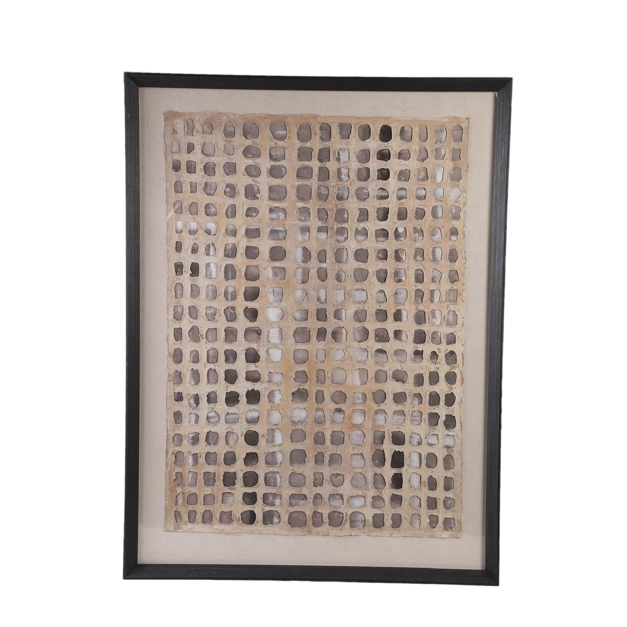 WANDPANEEL Carmell Beige 90/6.5/120cm - Beige, Textil (6.5/120/90cm) - PTMD Collection