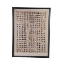 WANDPANEEL Carmell Beige 90/6.5/120cm - Beige, Textil (6.5/120/90cm) - PTMD Collection