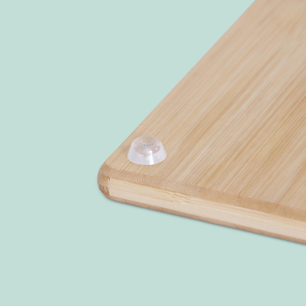 SCHNEIDEBRETT - Hellbraun, Holz/Kunststoff (45/30cm) - Relaxdays