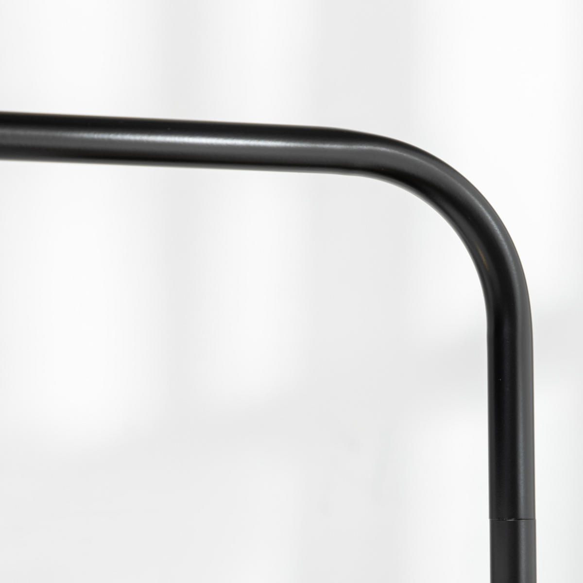 STEHLEUCHTE Stehlampe 163,5cm Metall-schwarz Stoffschirm-E27 Wohnzimmerlampe Fußschalter - Weiß, Metall (64/38/163.5cm) - Raelunyi