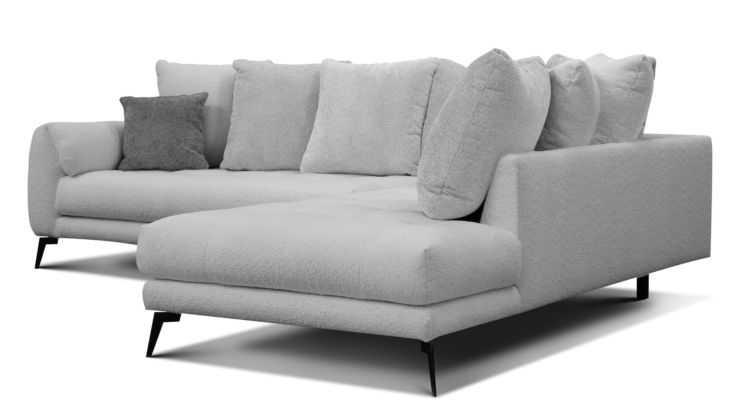 Thumbnail - Courtois Laville Ecksofa, Hellgrau, Textil, 294x229 cm, Wohnzimmer, Sofas & Couches, Wohnlandschaften, Ecksofas