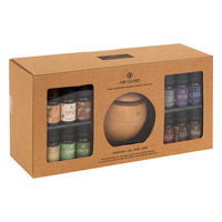 DIFFUSOR Giro + 12 Duftöle - Multicolor, Kunststoff (10/10.5/10cm) - Atmosphera Createur d´interieur