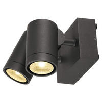 WAND- & DECKENLEUCHTE Helia Anthrazit - Anthrazit, Metall (12.8/13/10.5cm) - SLV