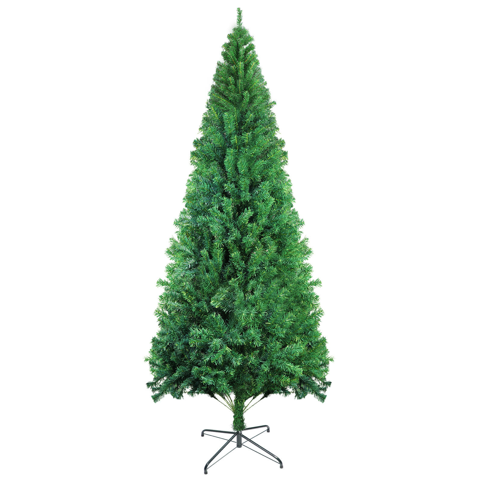 WEIHNACHTSBAUM Thalyn Grün PVC 100/100/210 cm - Grün, Kunststoff (210cm) - ZMH