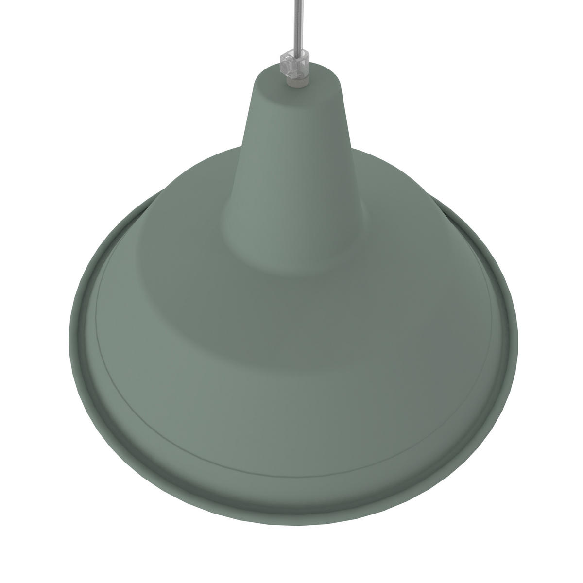 HÄNGELEUCHTE - Grün, Metall (45/45/25cm) - Lumicom