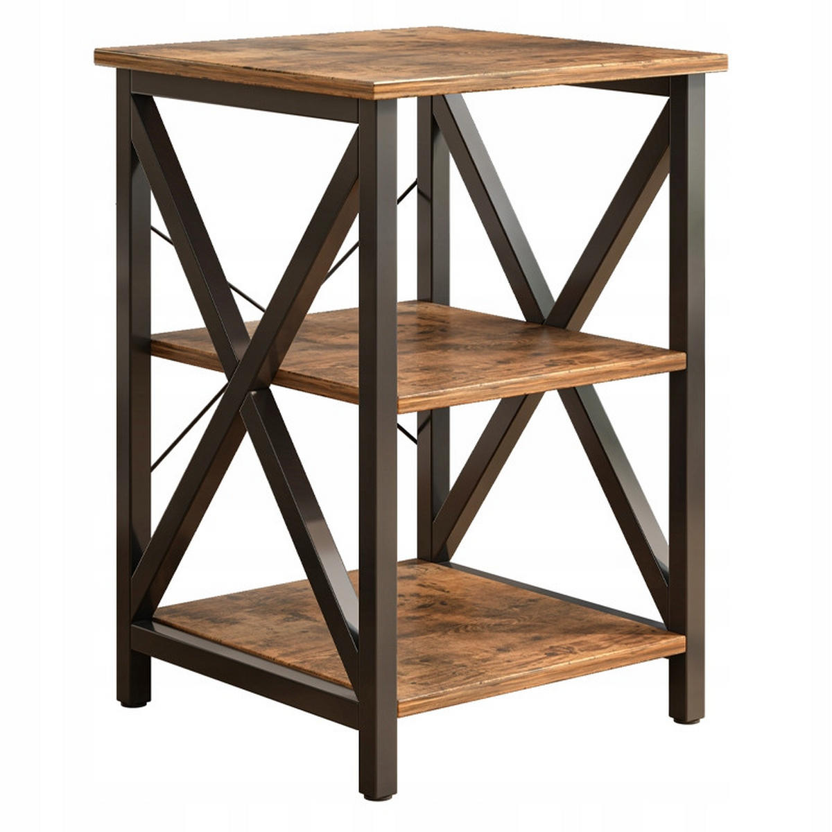 COUCHTISCH, braun 40/40/60 cm - Dunkelbraun, Holzwerkstoff (40/40/60cm) - Rebiko