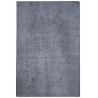 LUXUS SOFT VELOURS TEPPICH SHINE - Anthrazit, Textil (80/160cm) - Snapstyle
