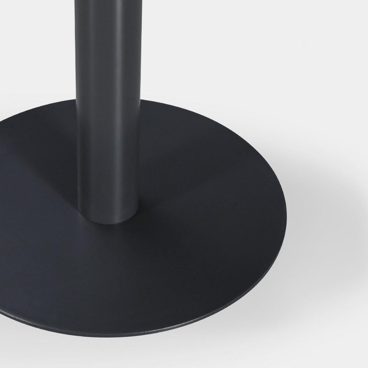 ESSTISCH Thule Grau 60 cm x 76 cm - Grau, Metall (60/60/76cm)