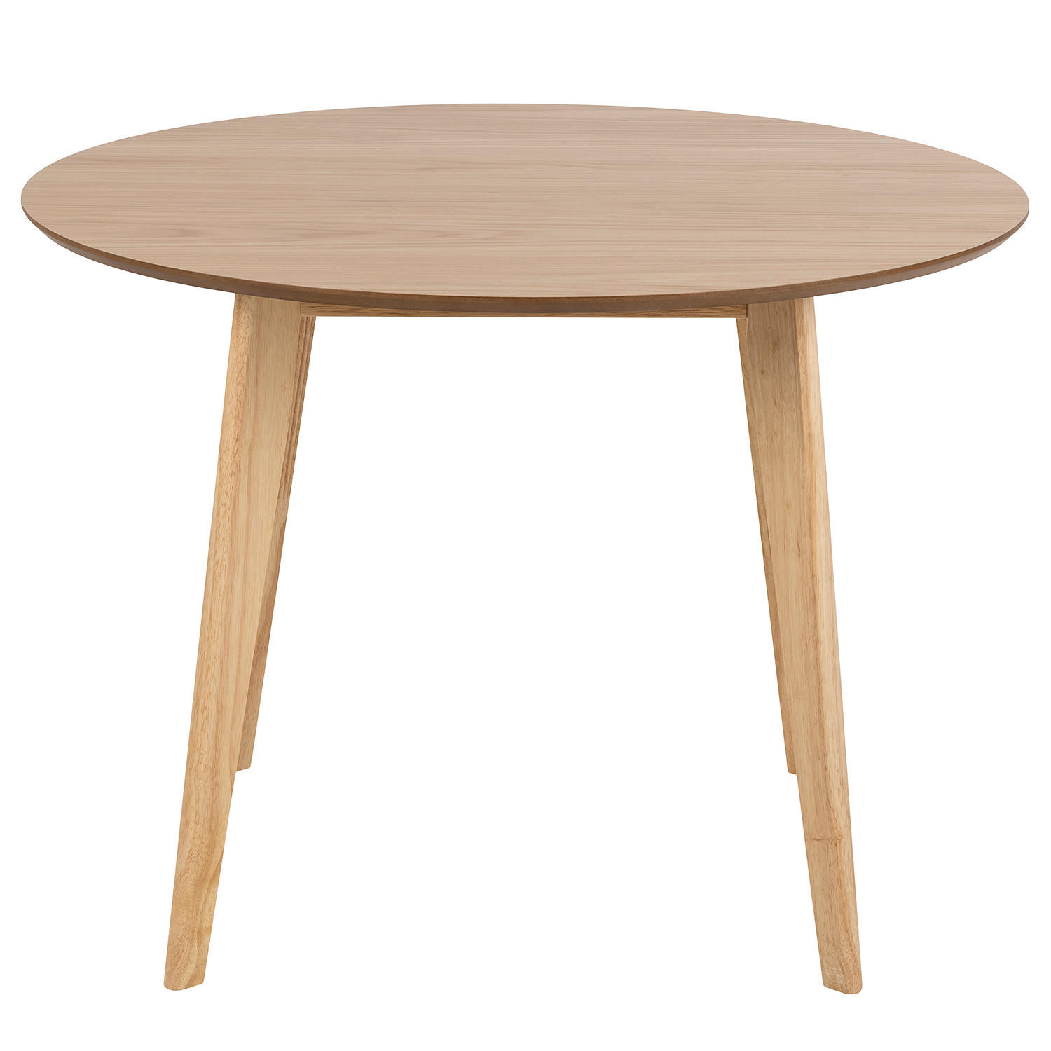 ESSTISCH - rund - Eichefarben, Holzwerkstoff (105/105/76cm) - home24