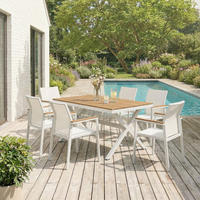 GARTENMÖBEL SET WINDY - Beige, Metall - IDIMEX