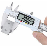 MESSSCHIEBER - Messbereich 0-150 mm, Edelstahl. - Silberfarben, Metall (24/8/1cm) - DCA