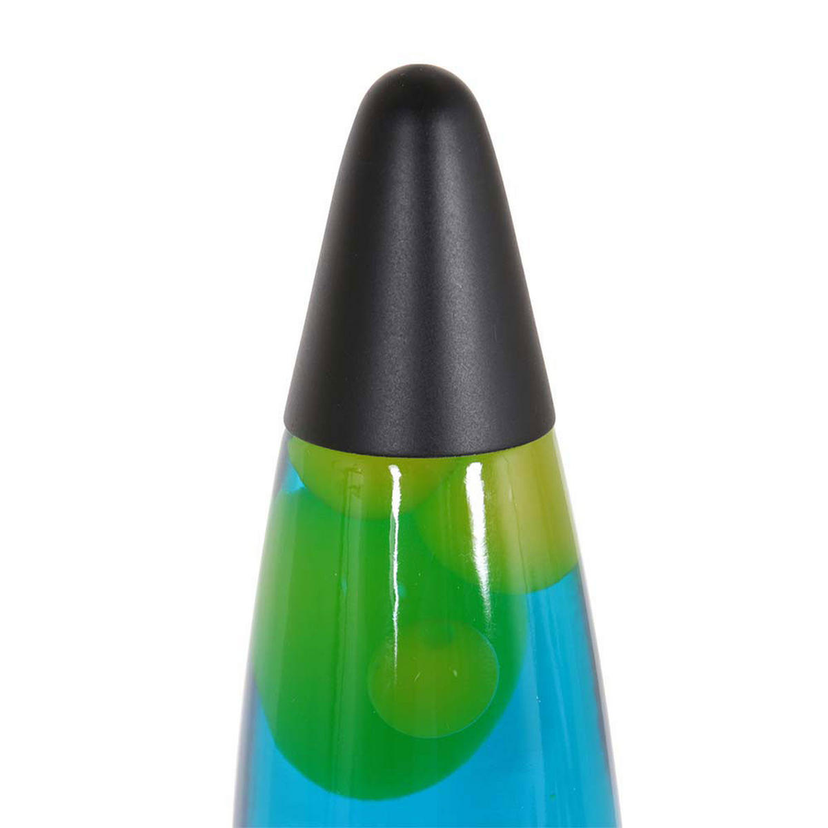 LED TISCHLEUCHTE Volcan Schwarz - Schwarz, Glas (9/9/35cm)