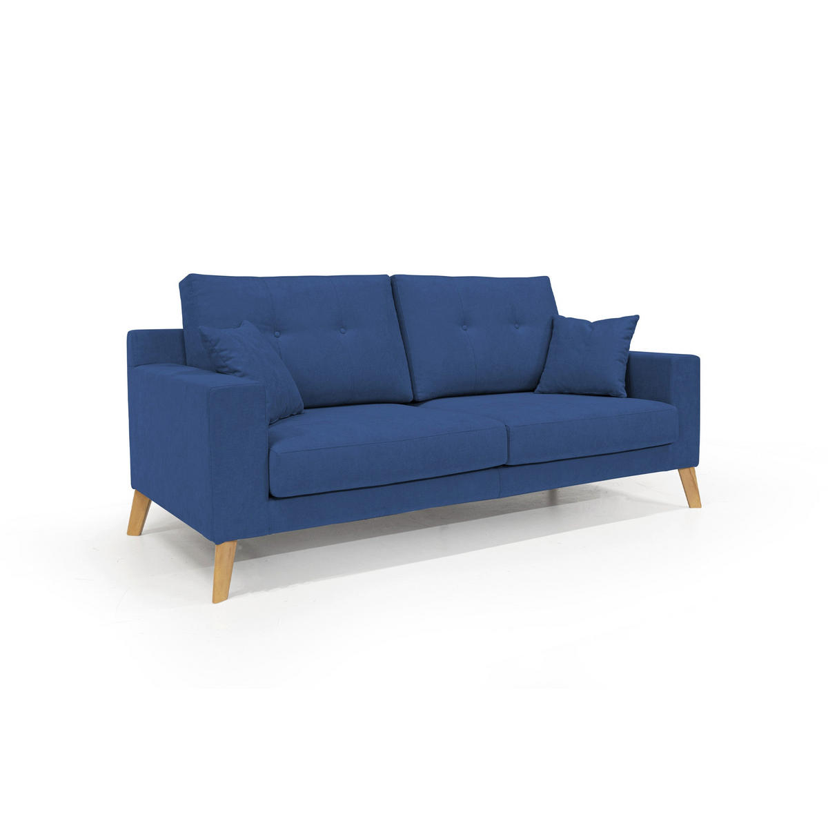 LINEARSOFA Danish - Blau, Textil (206/95/91cm) - Divani.store