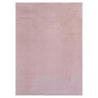 KURZFLORTEPPICH LUMI rosa kuschelweich waschbar 80/150 cm - Rosa, Textil (80/150cm) - Tapiso