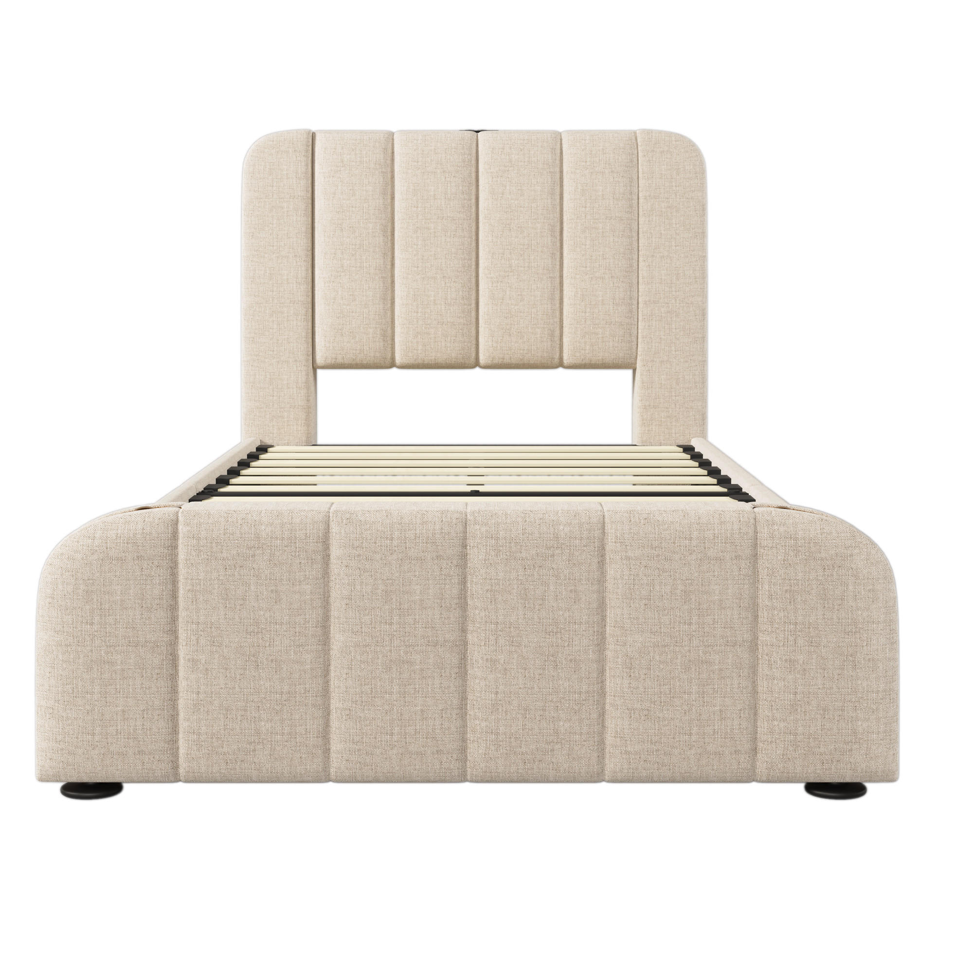 XXXLutz Einzelbett Beige