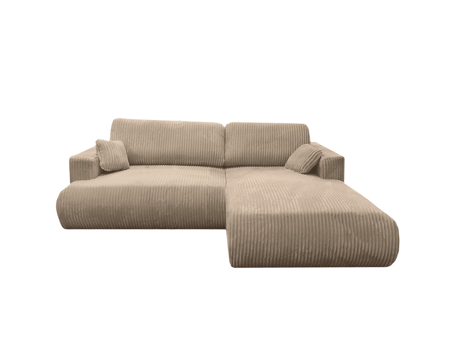 KS Home Concept Ecksofa Beige 271x195 cm