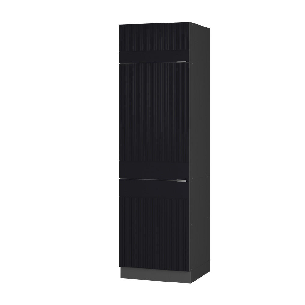 Anthrazit/Schwarz, Holzwerkstoff (60/206.8/58.1cm) - Vicco