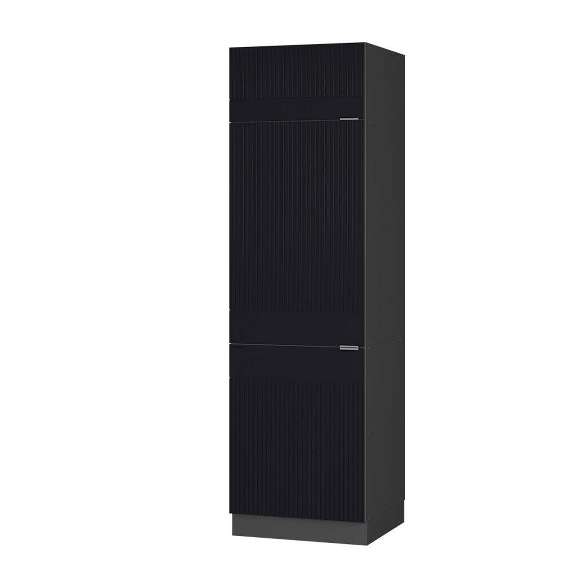 Anthrazit/Schwarz, Holzwerkstoff (60/206.8/58.1cm) - Vicco