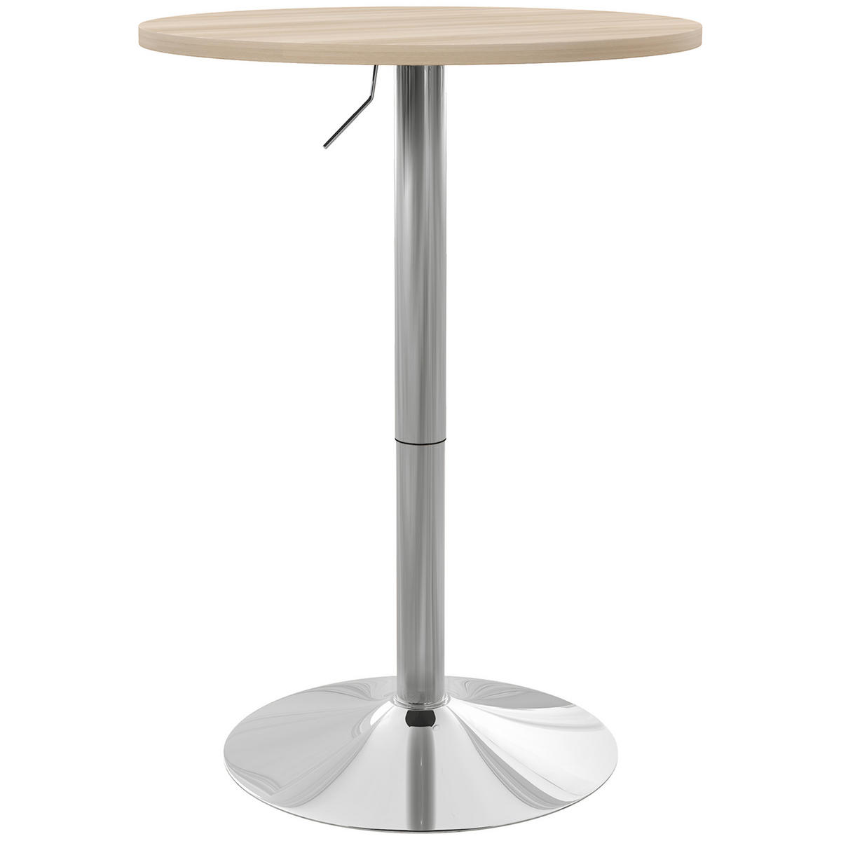BARTISCH Eiche 1 Stück - Beige, Naturmaterialien (60/60/91cm) - GiPP