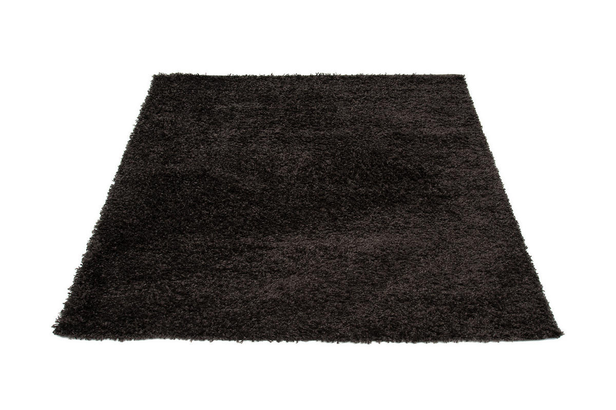 TEPPICH ESSENCE SQUARE Grau 160/160 cm - Mokka, Kunststoff (160/160cm) - Tapiso