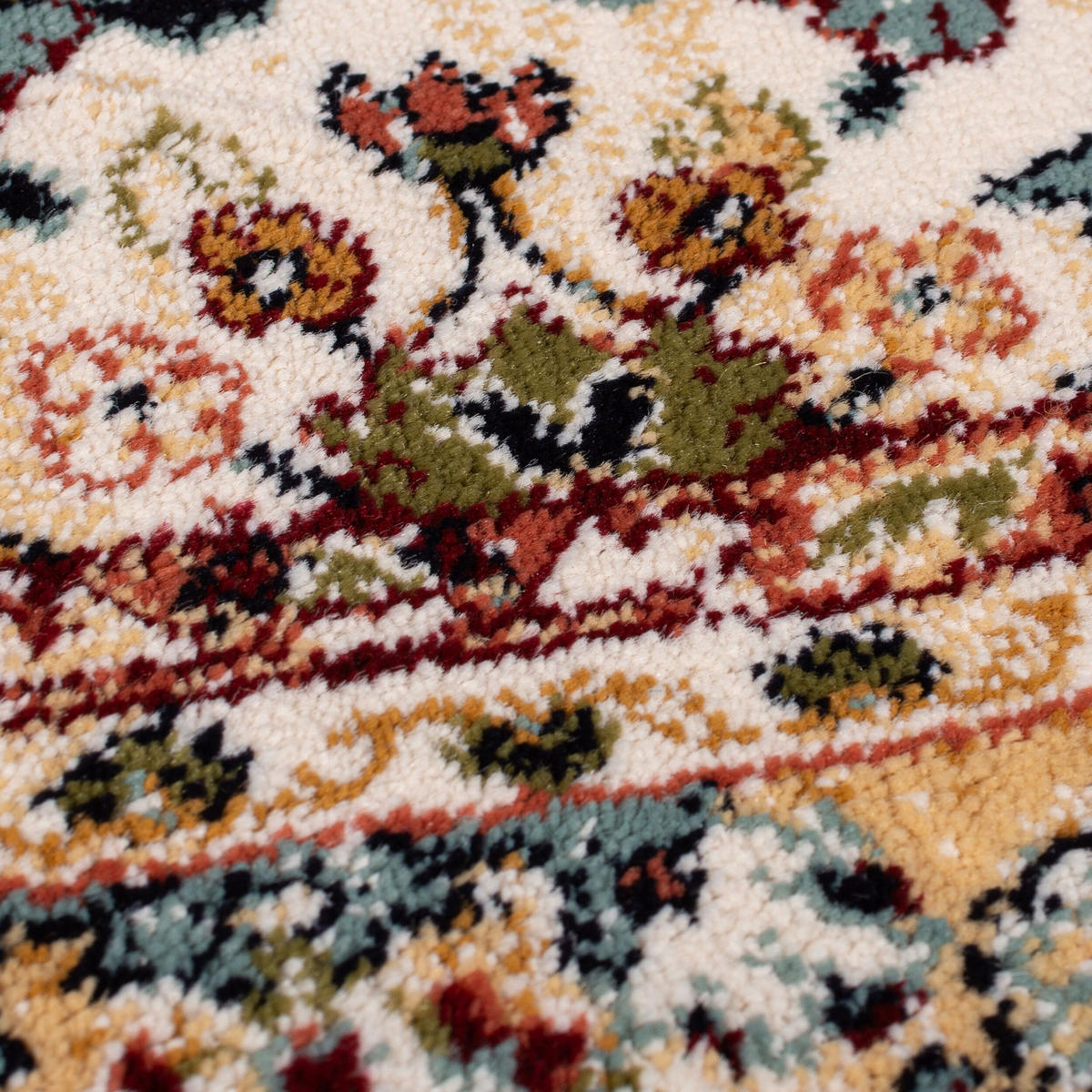 TEPPICH Hochflor GLAZERT in Natur, im Berber-Stil, aus Polypropylen, 160 x 230 cm - Naturfarben, Textil (160/230cm) - KADIMA DESIGN