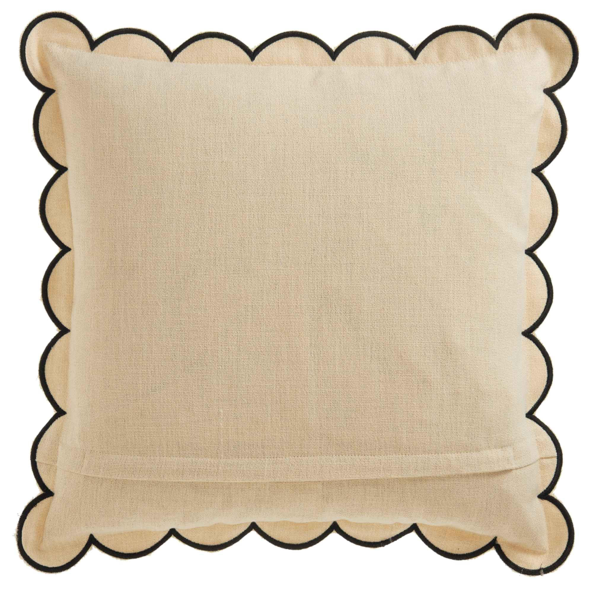 ZIERKISSENHÜLLE GRACE - Beige, Textil (45/45cm) - Esprit