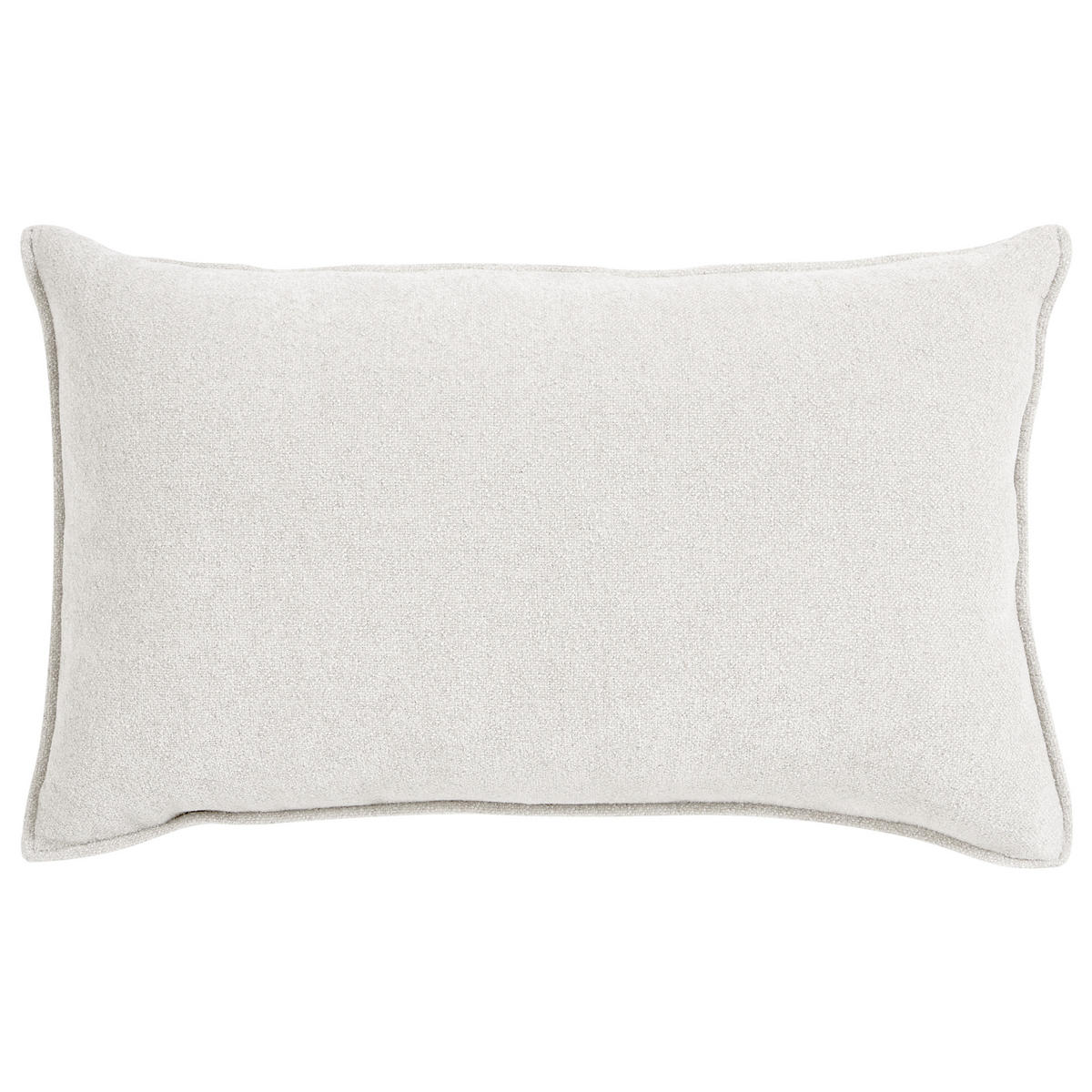 SESSEL Stoff Weiß Hogbo - Weiß, Textil (110/73/93cm) - Beliani