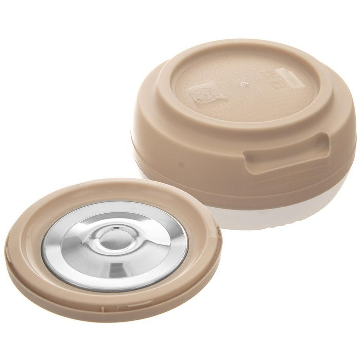 LUNCHTHERMOSKANNE Cosmos Edelstahl 2,5 l - Braun, Kunststoff (24/13/24cm) - Orion 