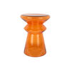 BEISTELLTISCH Amarre Orange 32/32/45 cm - Orange, Glas (32/32/45cm) - Leitmotiv