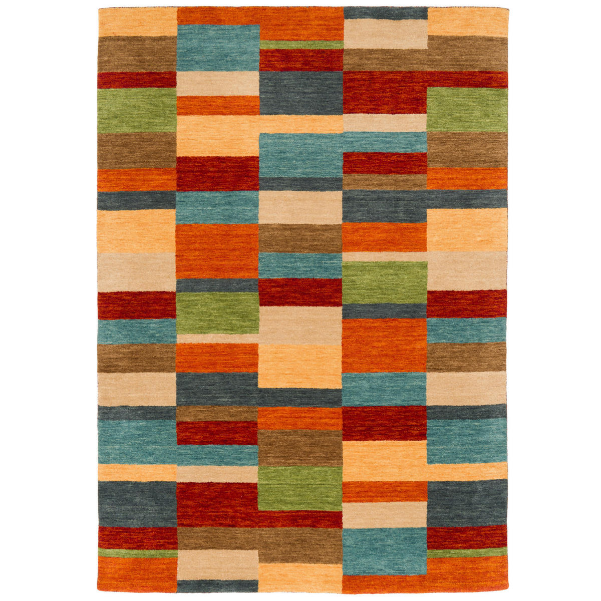 NATUR WOLLE TEPPICH GABBEH ESTA - Multicolor, Textil (70/300cm) - Pergamon